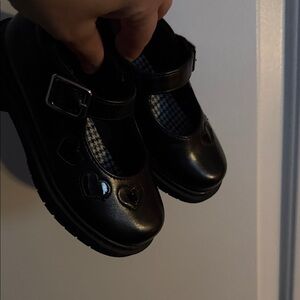 Classic Black Kids Shoes